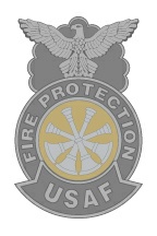 6t - Deputy Chief two tone Metal Badge